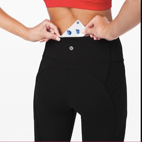 lululemon athletica Pants - Lululemon all the right places crop 23" black